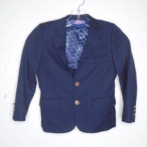 Vineyard Vines Shep & Ian Boys Jacket Size 5 Blue